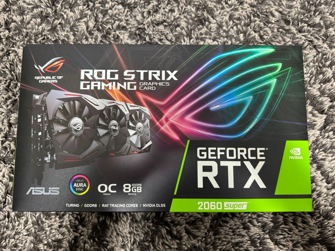 グラフィックボード・グラボ・ビデオカード ASUS ROG STRIX GeForce RTX 2060 Super