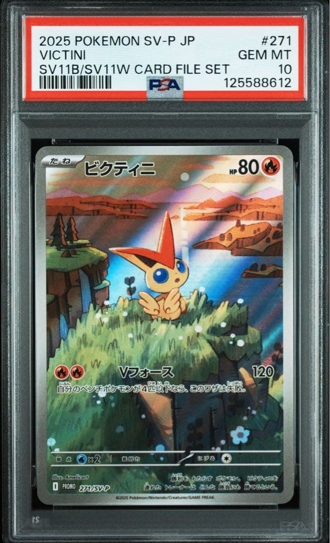 PSA10 ビクティニ P 271/SV-P AR プロモ カードファイルセット