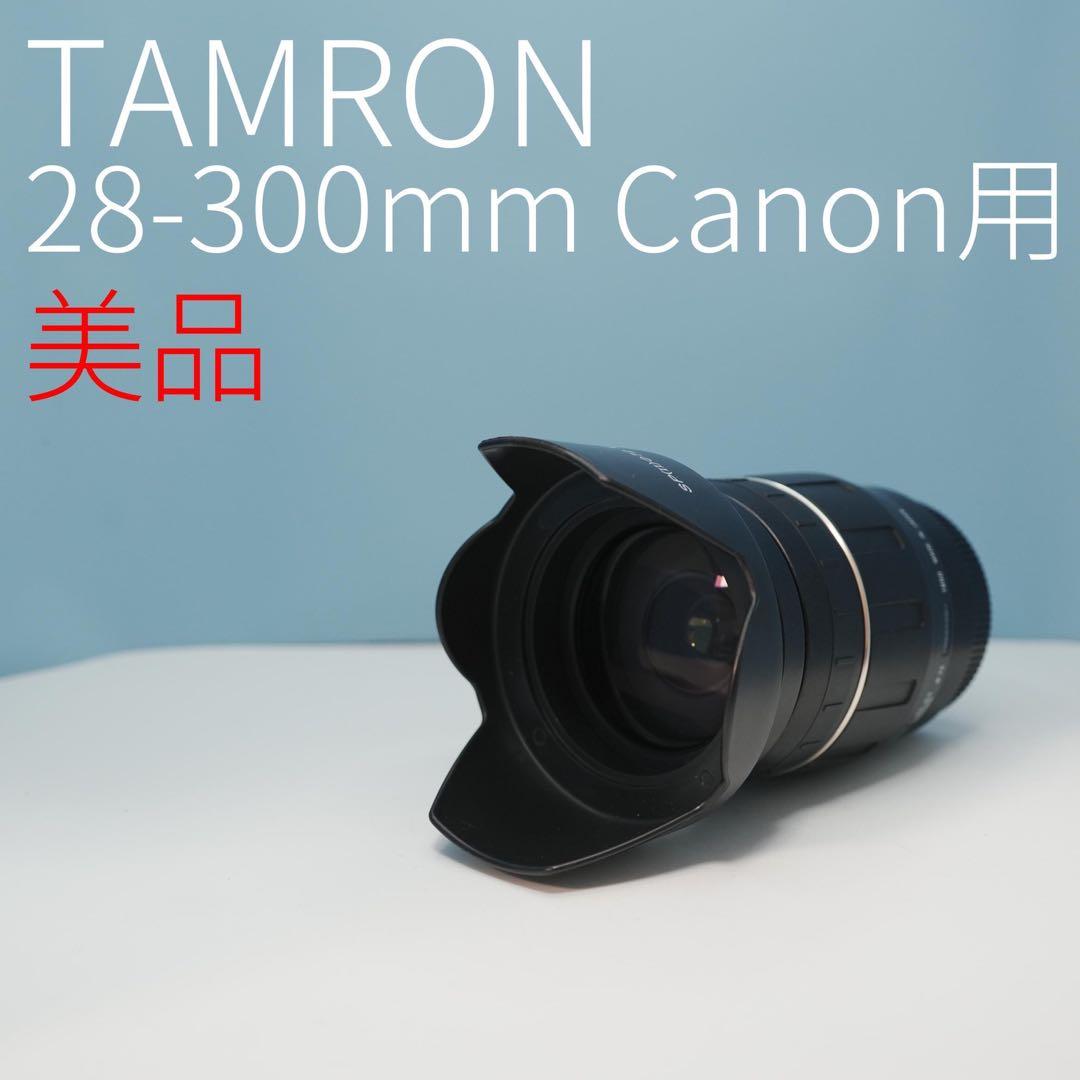 TAMRON 28-300mm Canon用 標準+望遠レンズ a3693