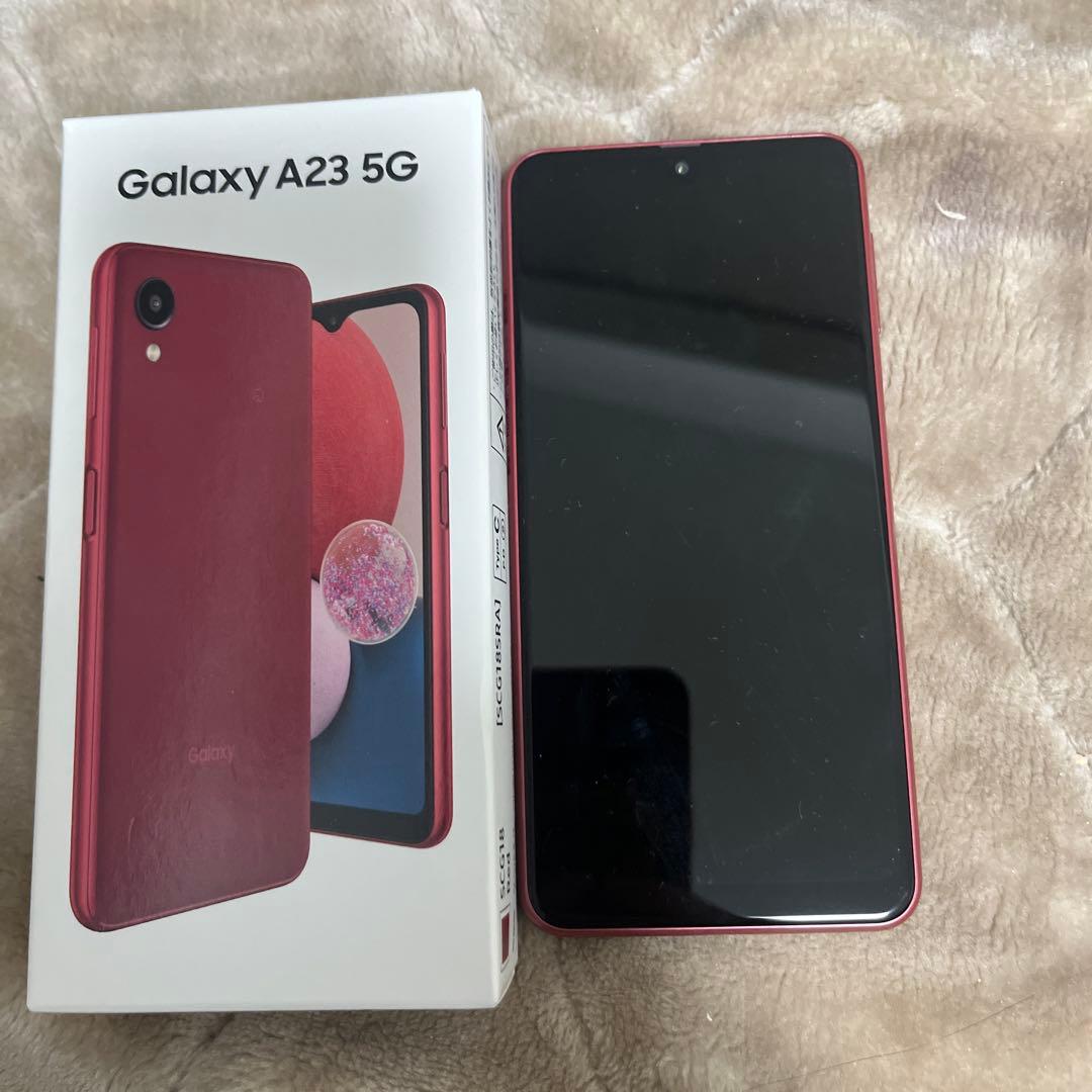 Galaxy A23 5G レッド 本体 箱付き