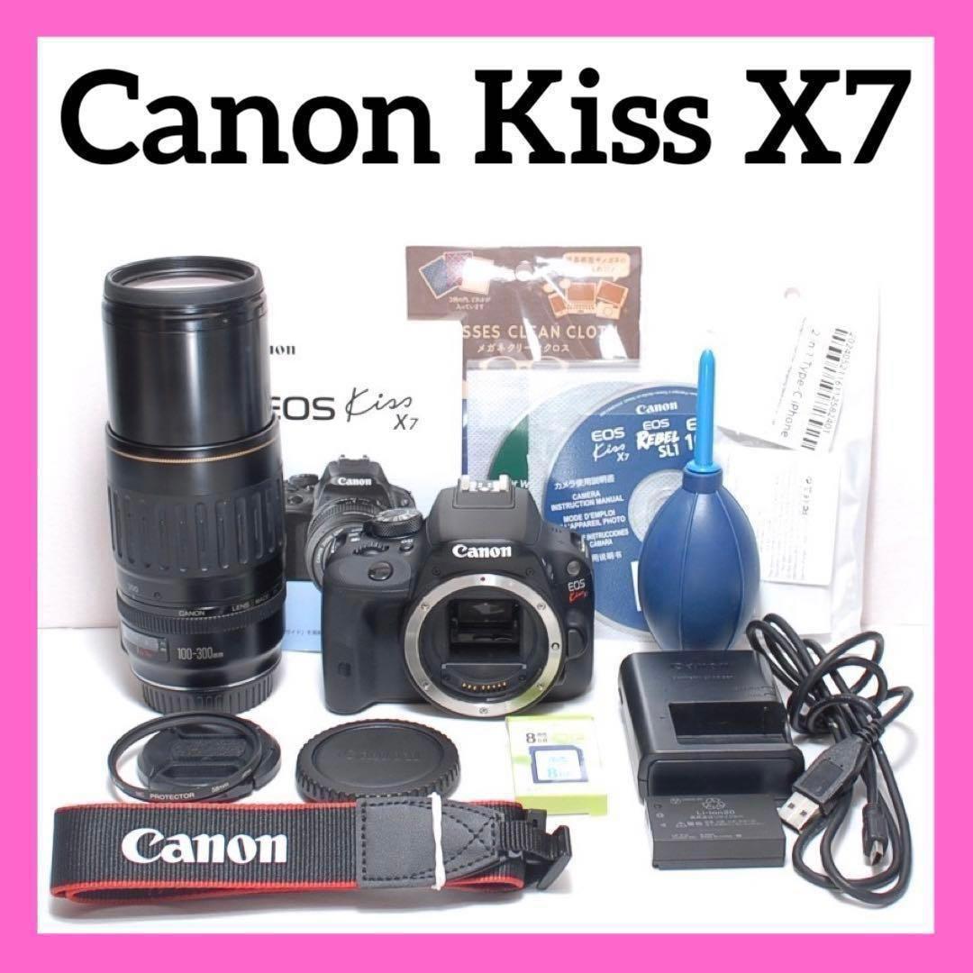 ✨スポーツ観戦におすすめ✨CANON KISS X7✨超望遠レンズ✨スマホ転送
