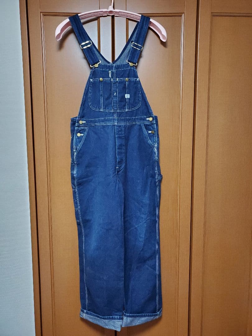 Lee デニムオーバーオール 25年から30年前の物