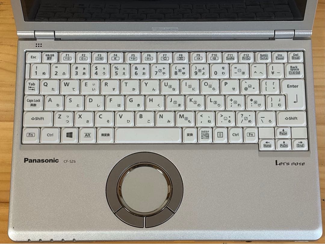 パナソニックLet’snote CF−SZ6RDQVS 10Pro 初期化済み①