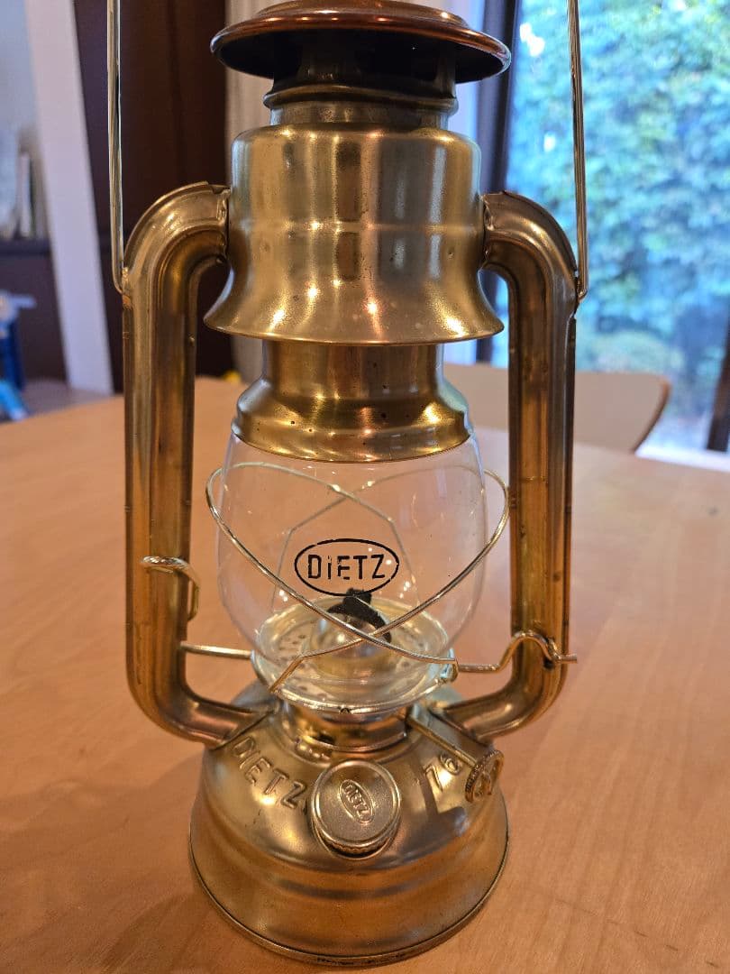 DIETZ 76 ランタン 真鍮製 デイツ ハリケーンランタンブラス