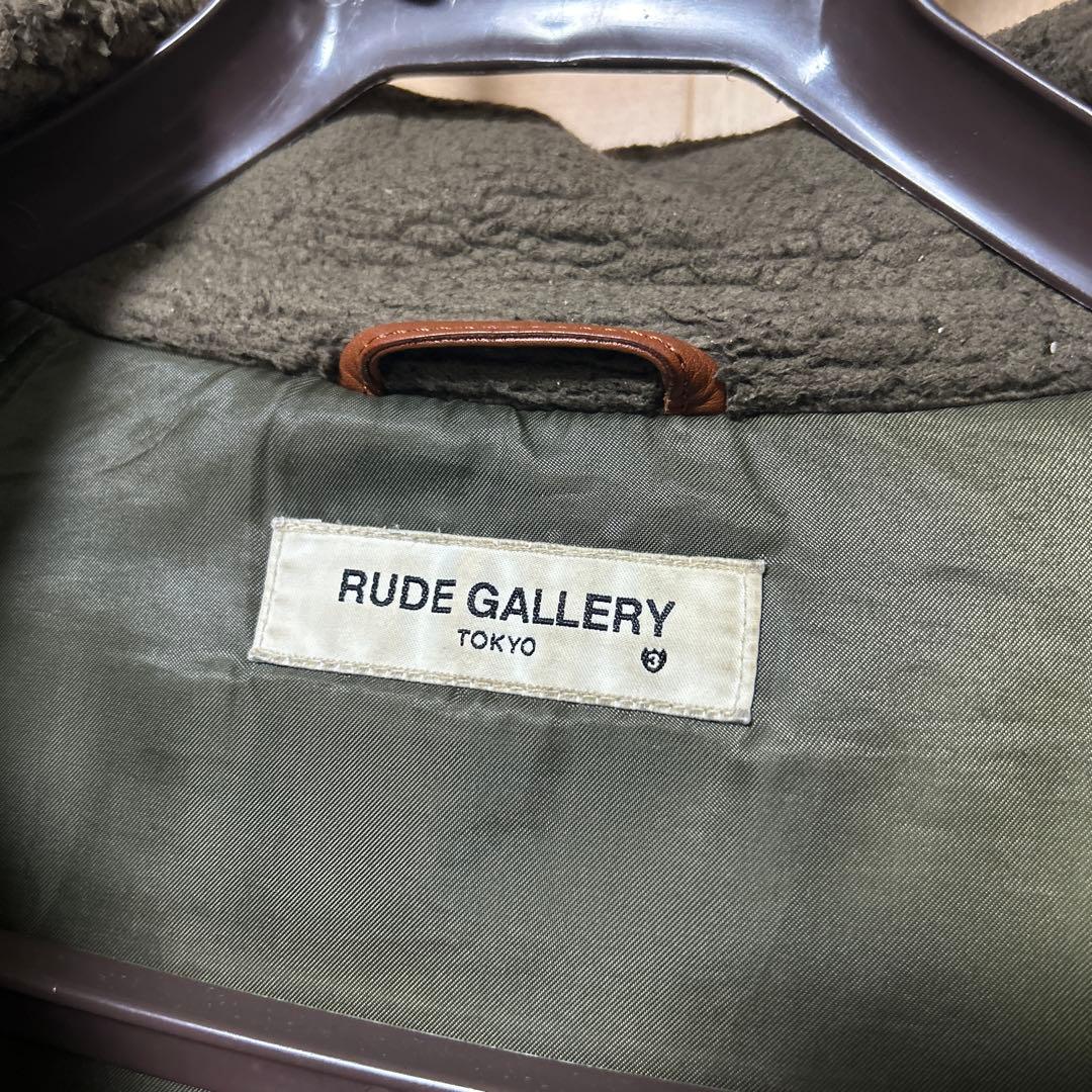 ルードギャラリー N-3B コヨーテファー　モッズコート　サイズ3