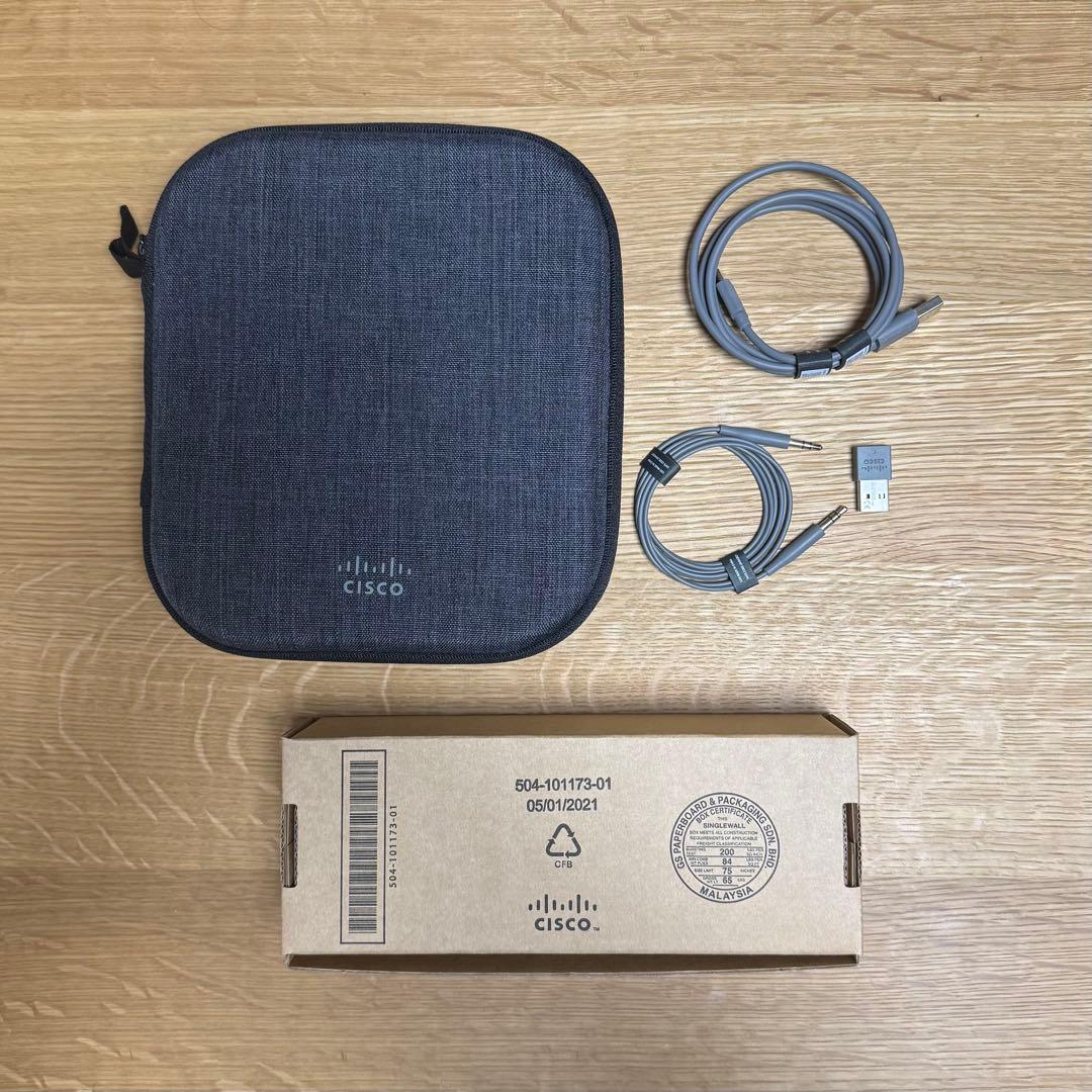 Cisco 730 ヘッドセット（ワイヤレスプラチナ）