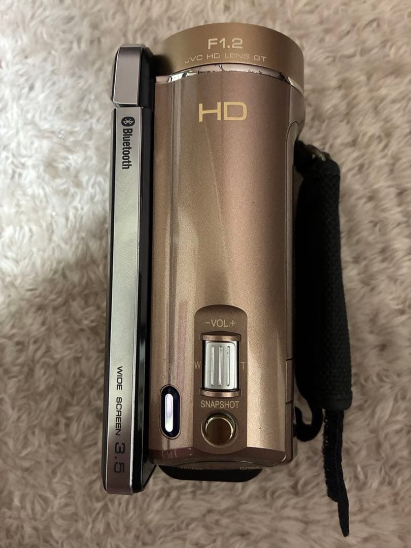 JVC Everio ビデオカメラ F1.2動作確認済