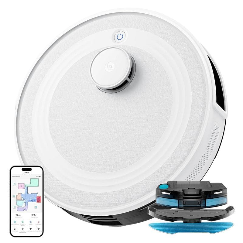 Lefant M2 ロボット掃除機 水拭き両用 自動充電 アプリ＆Alexa対応