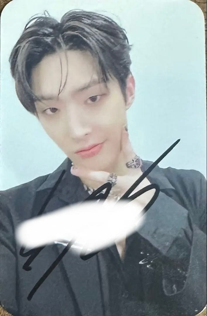 ATEEZ アチズ ミンギ トレカ 直筆サイン ヨーロッパ ATINY ZONE