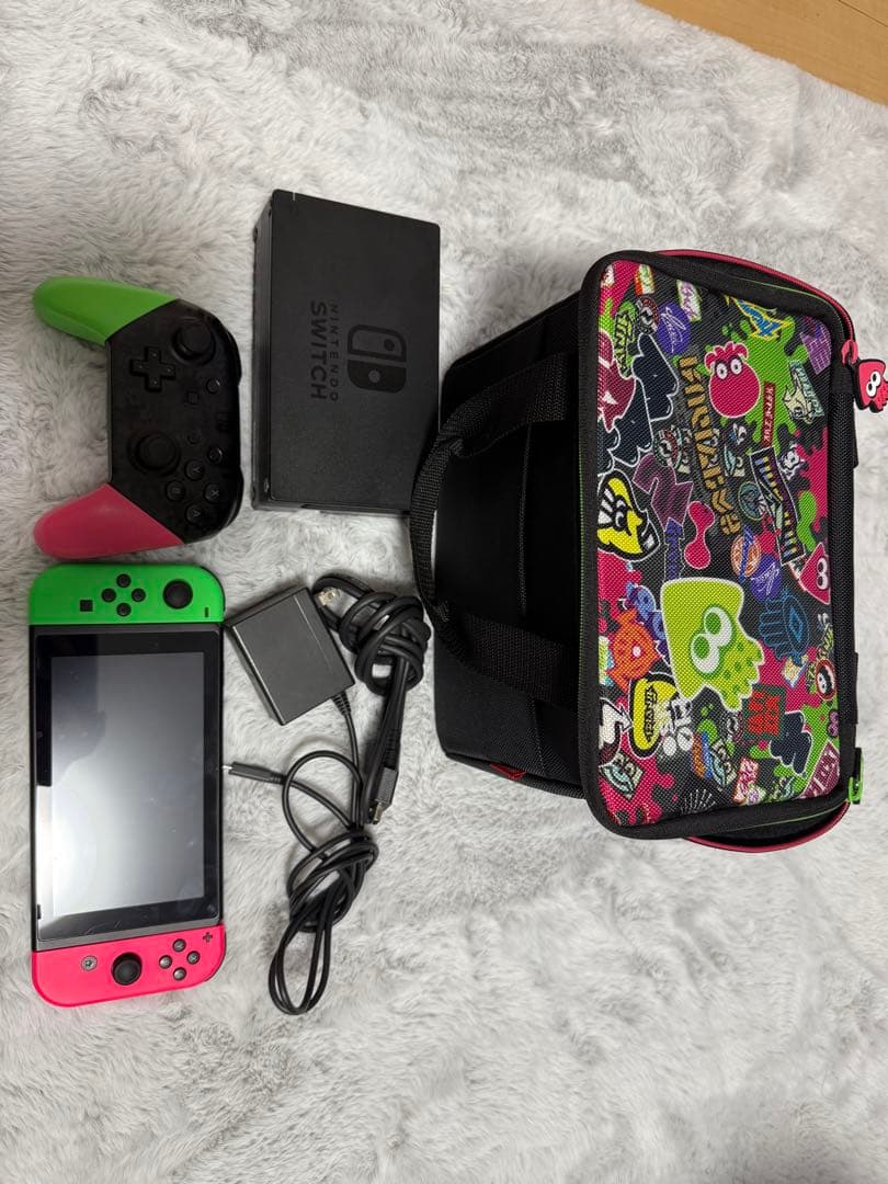 Nintendo Switch 本体 スプラトゥーン　完品