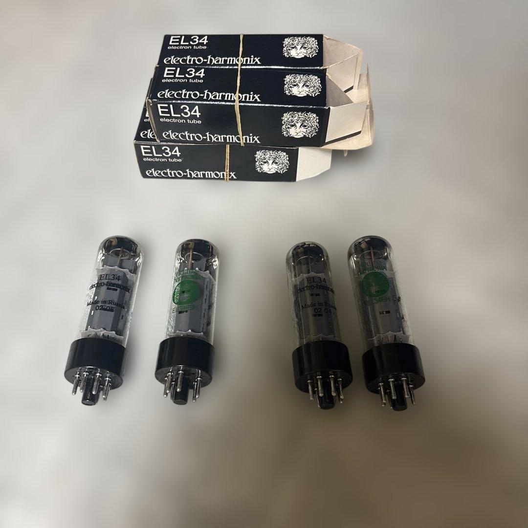 electro-harmonix EL34 真空管 4本セット