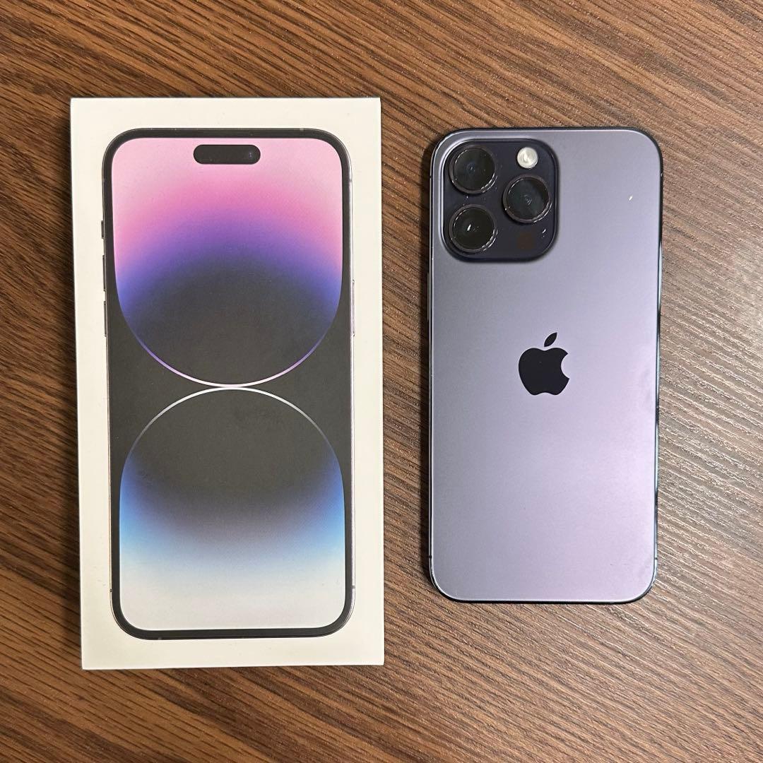 Apple iPhone 14 Promax 128GBディープパープル 本体