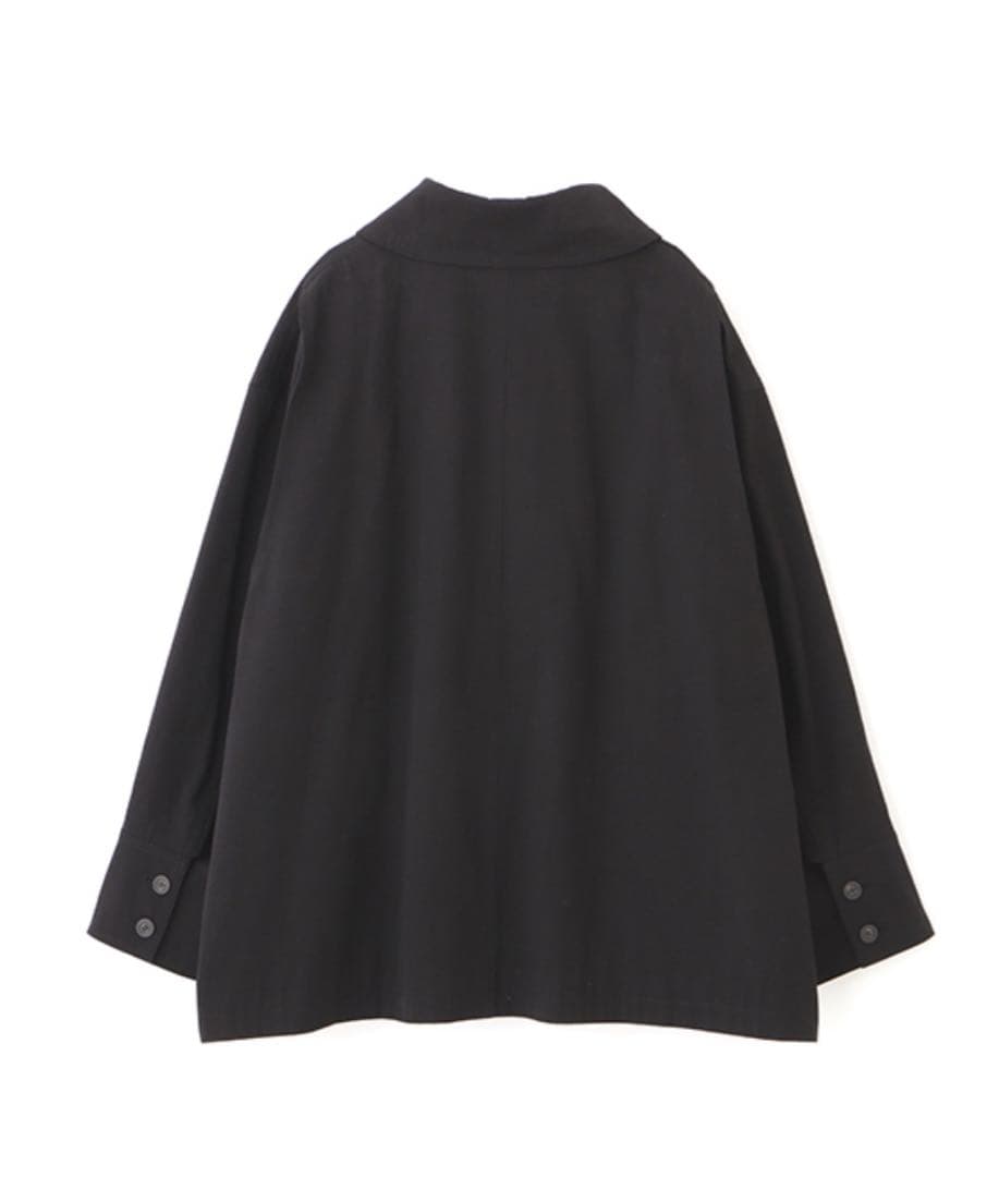 エトレ ETRE TOKYO 新品タグ付 ハイカウントミリタリーコート ブラック