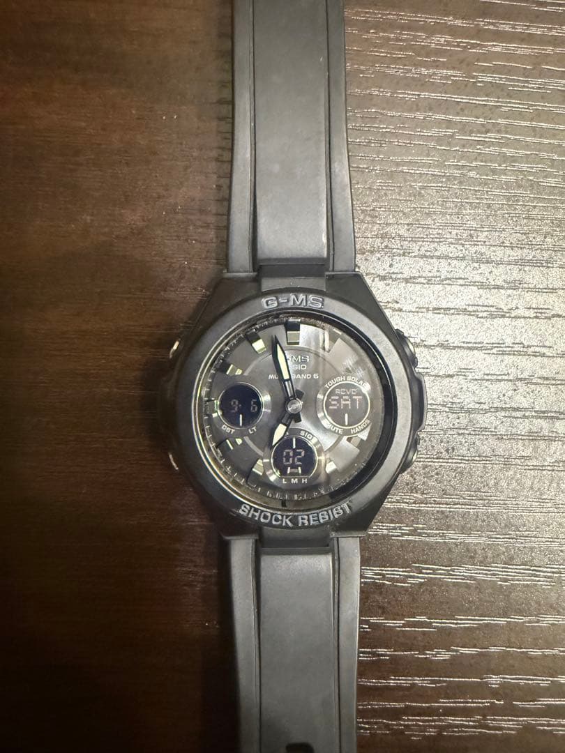 カシオ G-MS 腕時計 ブラック MSG-W100-1AJF