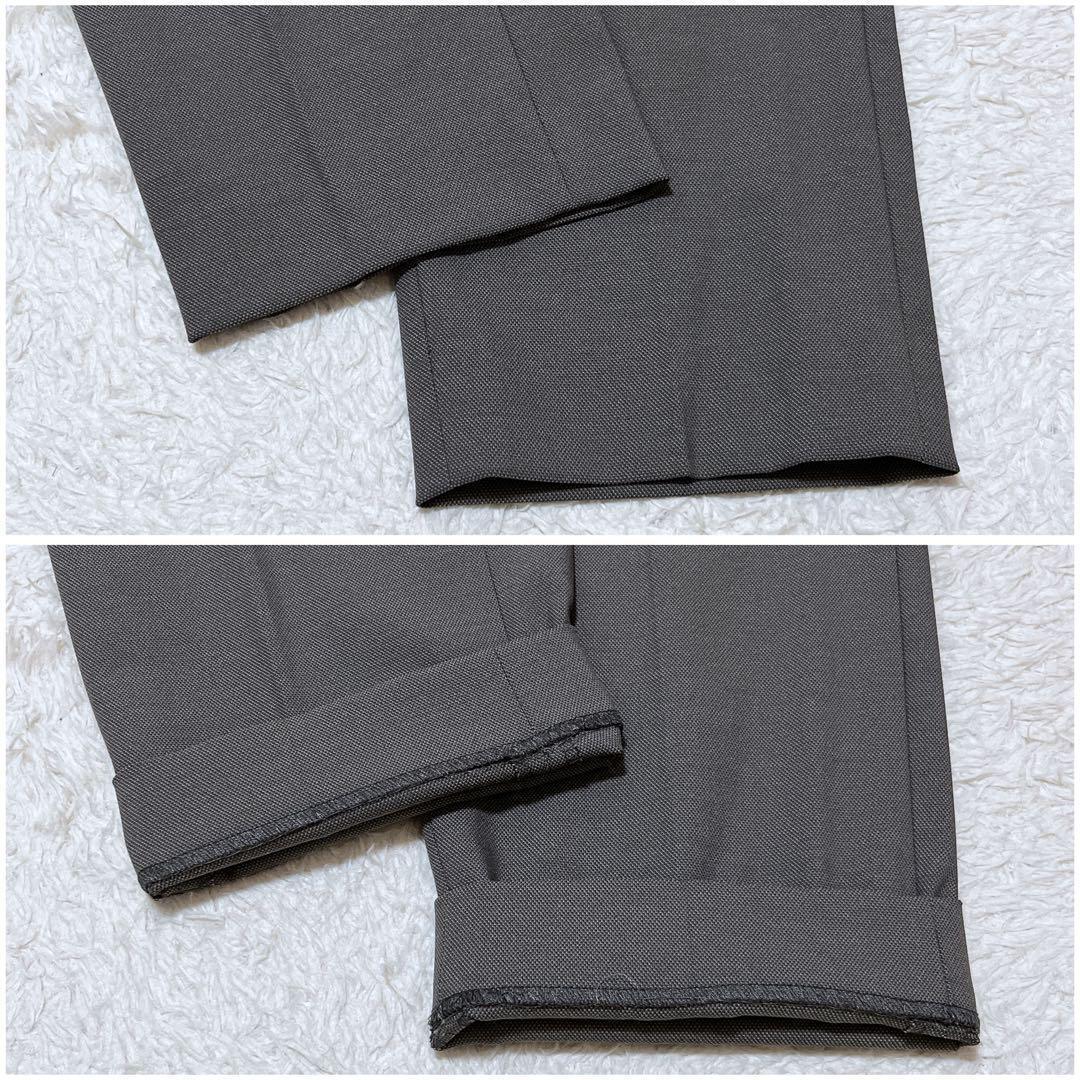 極美品✨グリーンレーベルリラクシング　パンツセットアップ　背抜き　カーキ　40