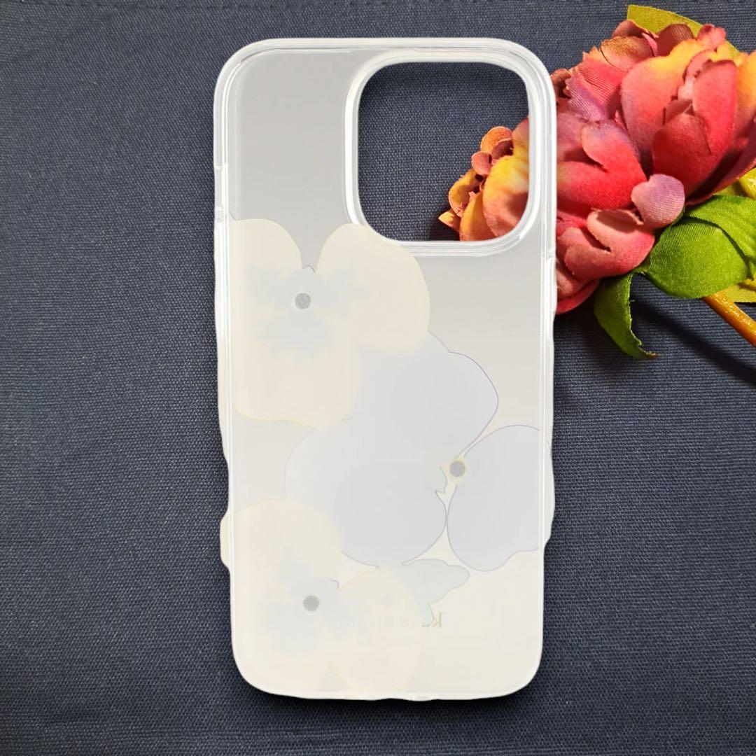 KATE SPADE ケイトスペード iPhone14Pro対応ケース クリア