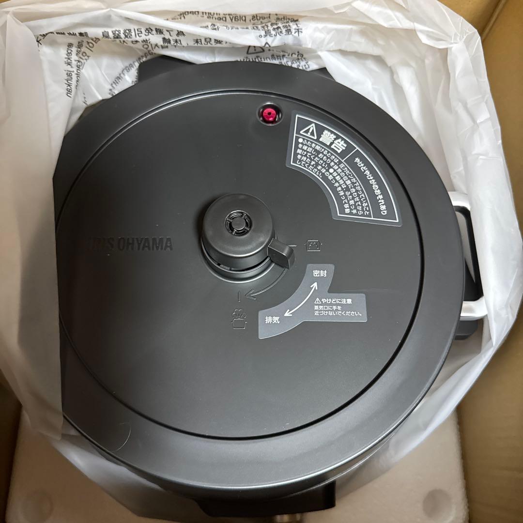 新品未使用 アイリスオーヤマ 電気圧力鍋 PMPC-MA4 ブラック