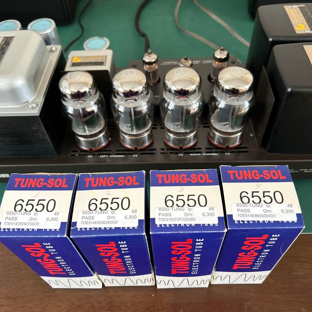 LUXKIT真空管A-3600 TUNG-SOL 6550 LUX 8045G