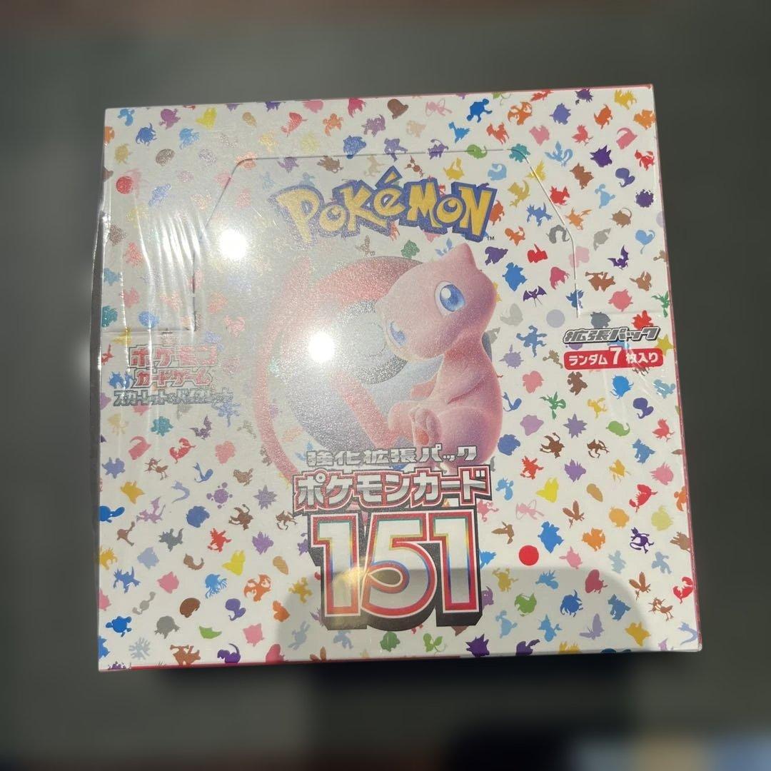 151box シュリンク付き　ポケモンカード