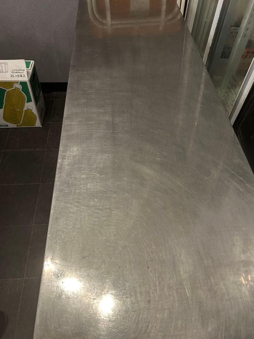 ステンレス製作業台 横145cm縦45cm高60cm 引取り希望はコメントへ