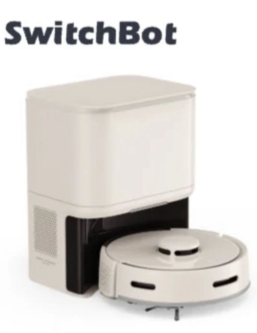 【サンドベージュ】 SwitchBot ロボット掃除機 K10+ 予備ブラシ付