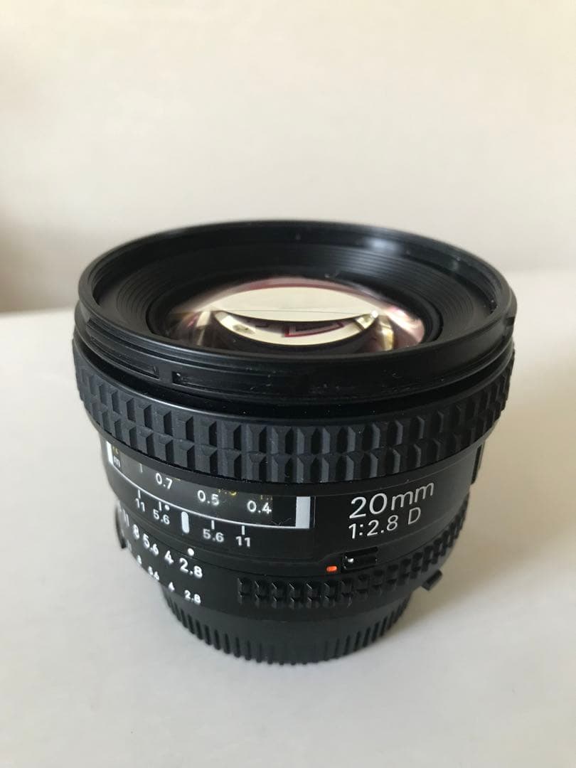 Nikon 20ミリ単焦点レンズ　f2.8