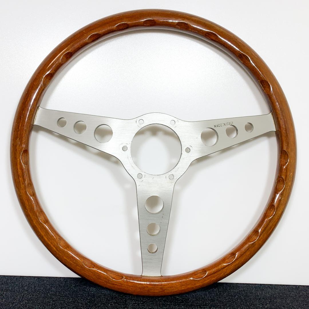 【送料無料・即日発送】パーソナル モンツァ ウッドステアリング 35パイ ネジ付