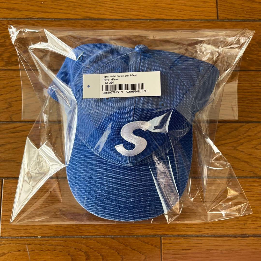 Supreme®︎ Pigment Coated S Logo 6-Panel