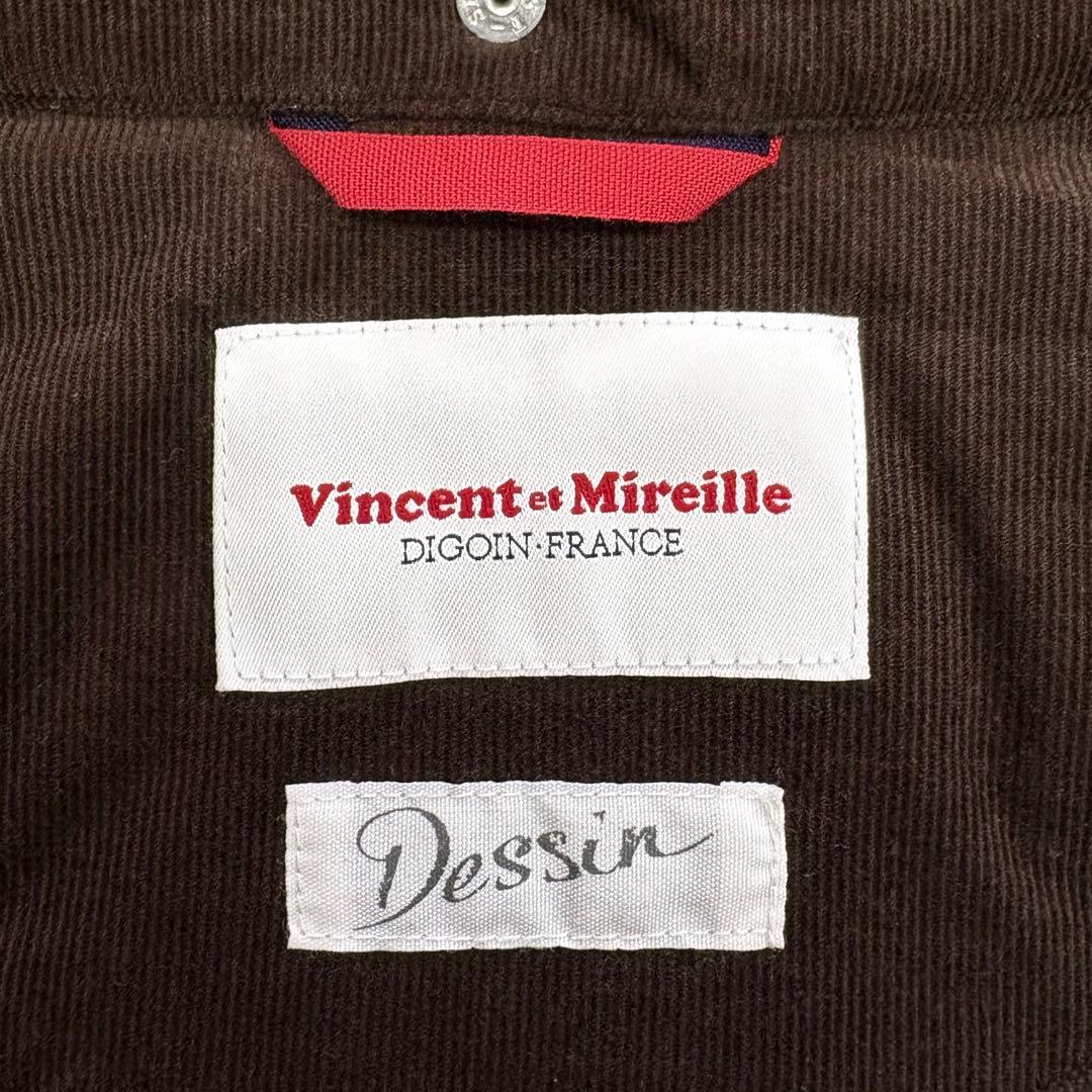 美品✨バンソンエミレイユ　ステッチレス ダウンジャケット　ブラウン　フード付き