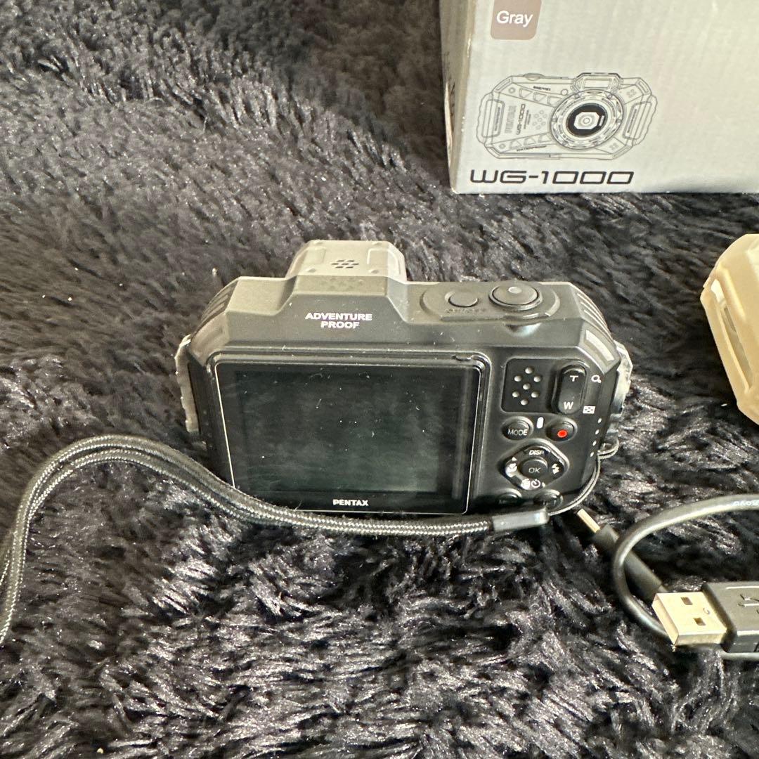 RICOH PENTAX WG-1000 防水 デジタルカメラ オリーブ