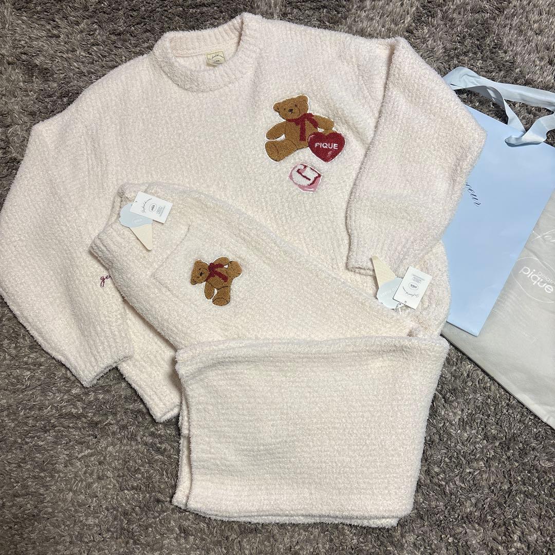 ジェラートピケ　ヘビモコベア　さがらプルオーバー　フリー