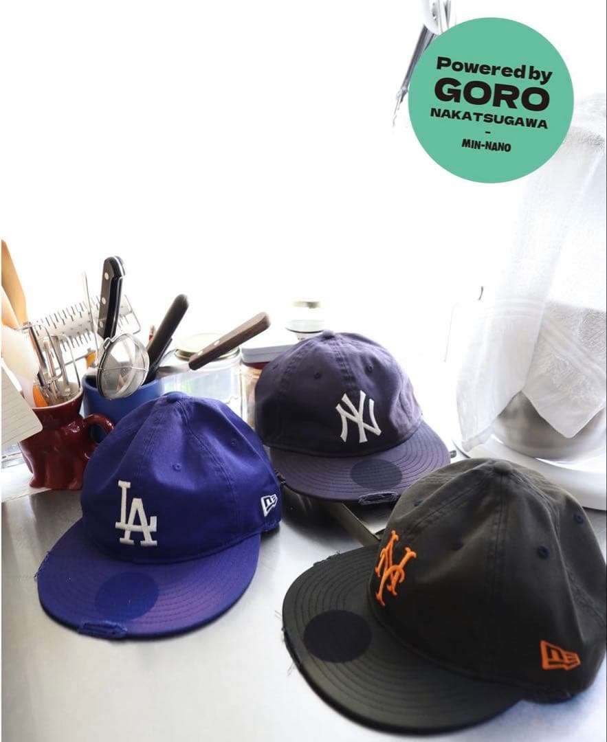 NEWERAニューヨーク・メッツ ダメージキャップGORO L/XL