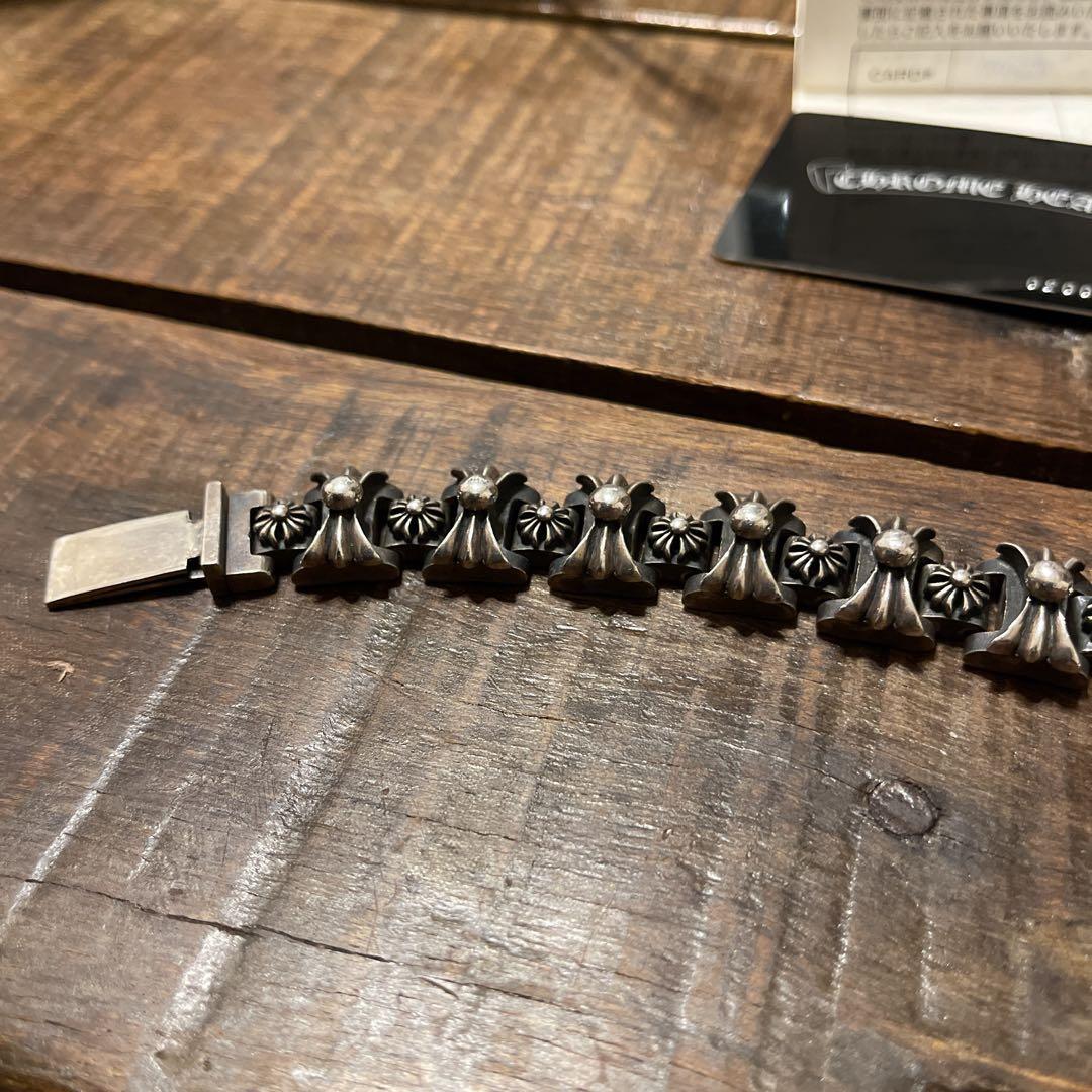 正規品クロムハーツHリンクブレス希少です1/5まで期間限定価格 1/6値上げ予定