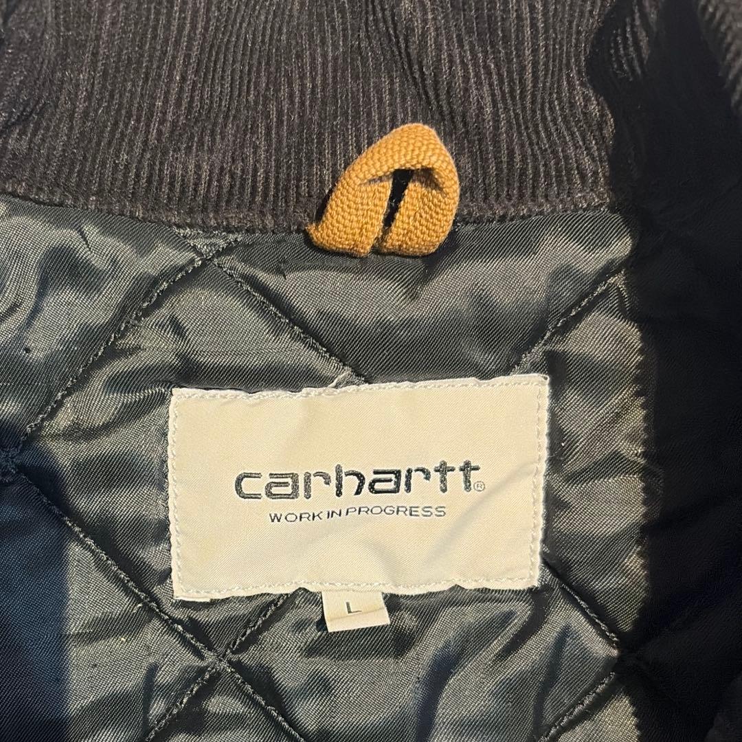 【中古】carhartt WIP チョアコート キルティング ブラウン L