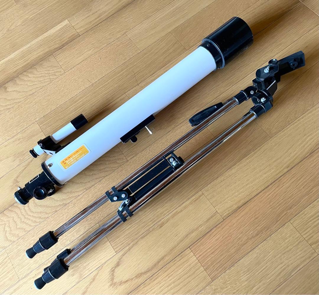 天体望遠鏡 ASTRONOMICAL TELESCOPE 専用三脚付 日本製②