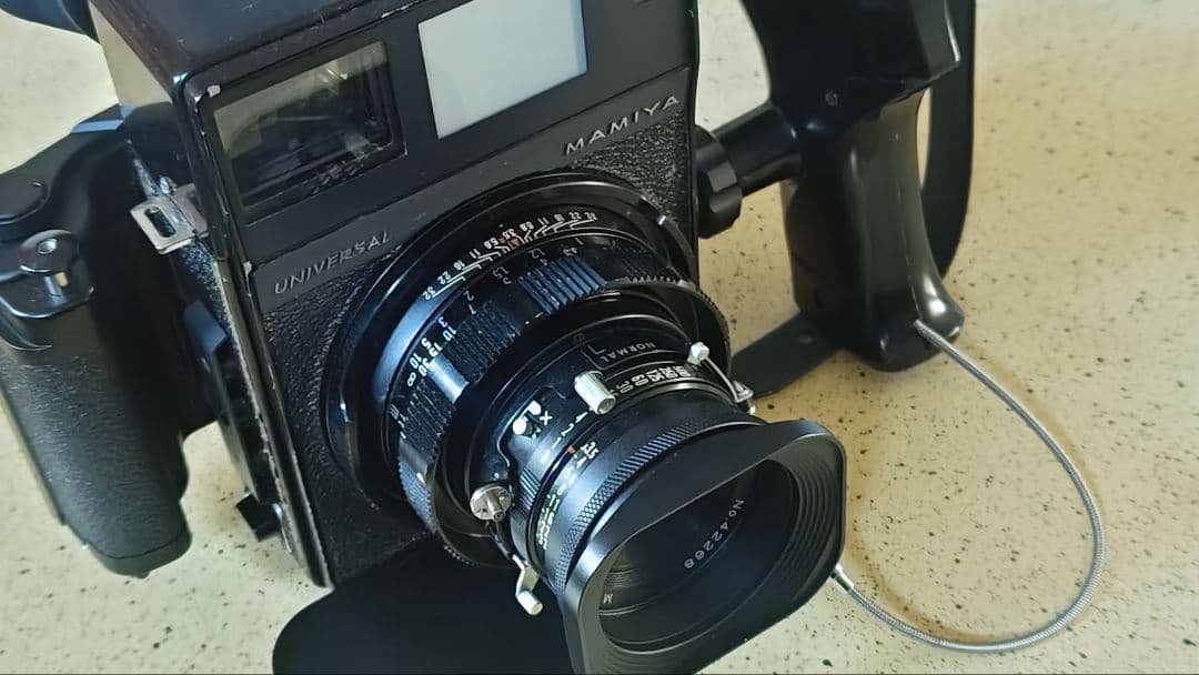 マミヤユニバーサルプレス実写済み100mm/3.5、6×7.6×9ホルダーセット