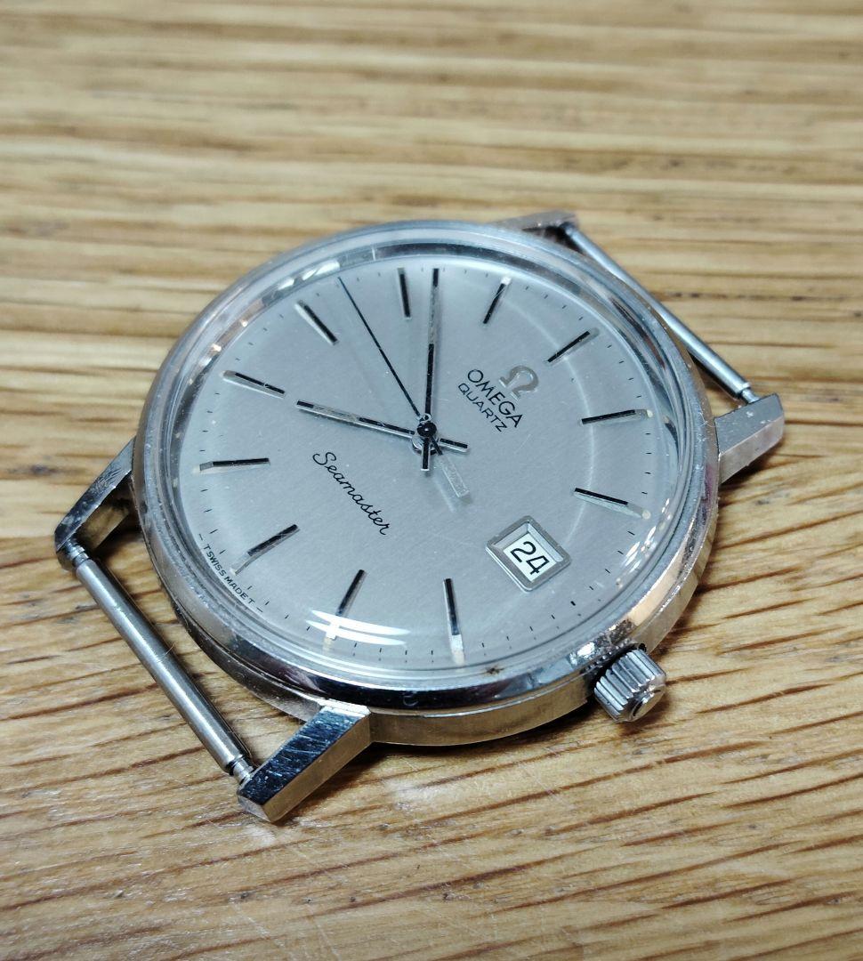 ヴィンテージ　オメガ　シーマスター　オールドクウォーツ腕時計