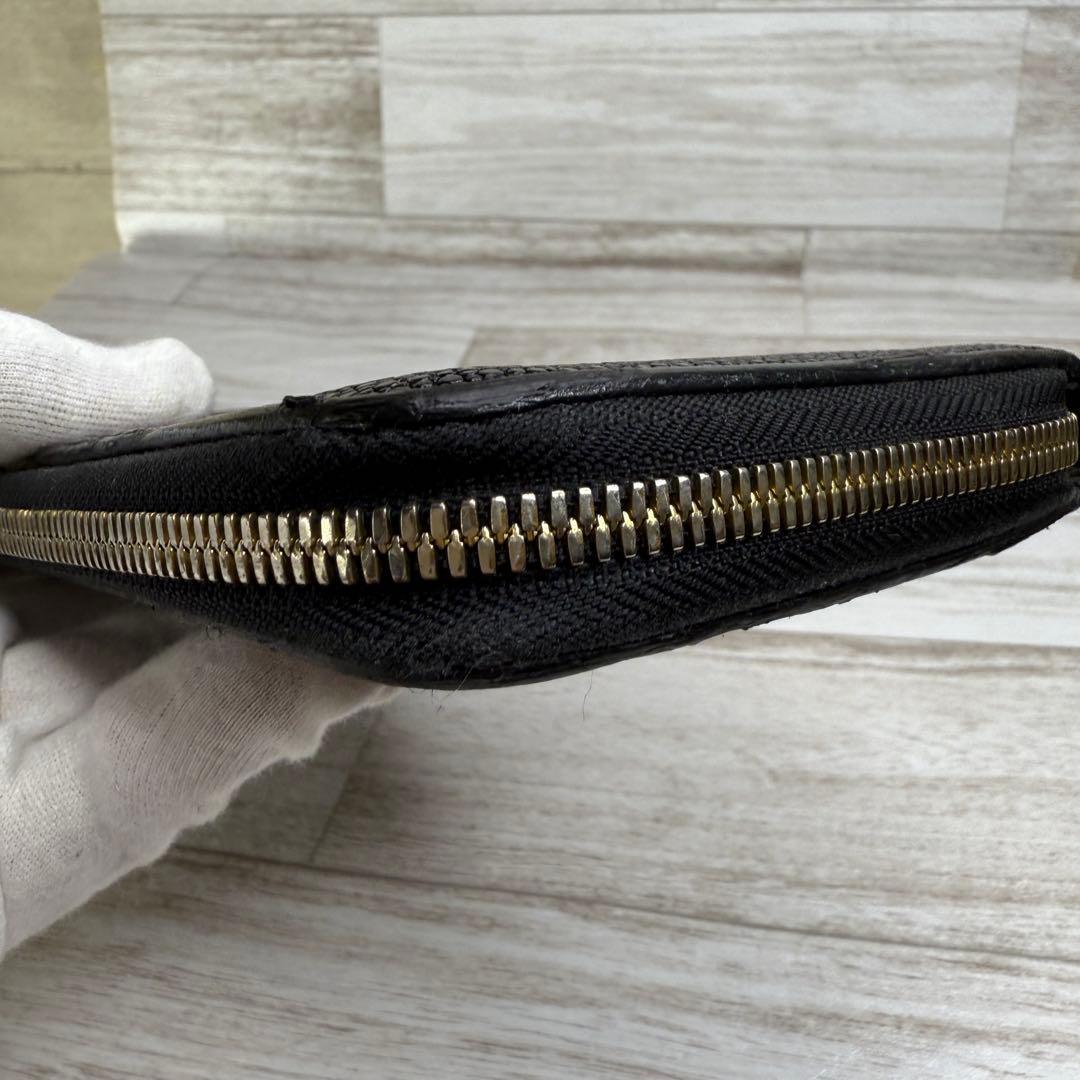 【希少】ムータMUTA ウォレットジップ　長財布レザー　エイ革　スティングレイ