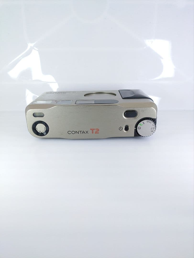 CONTAX T2 シルバー コンパクトフィルムカメラ 動作確認文章参照