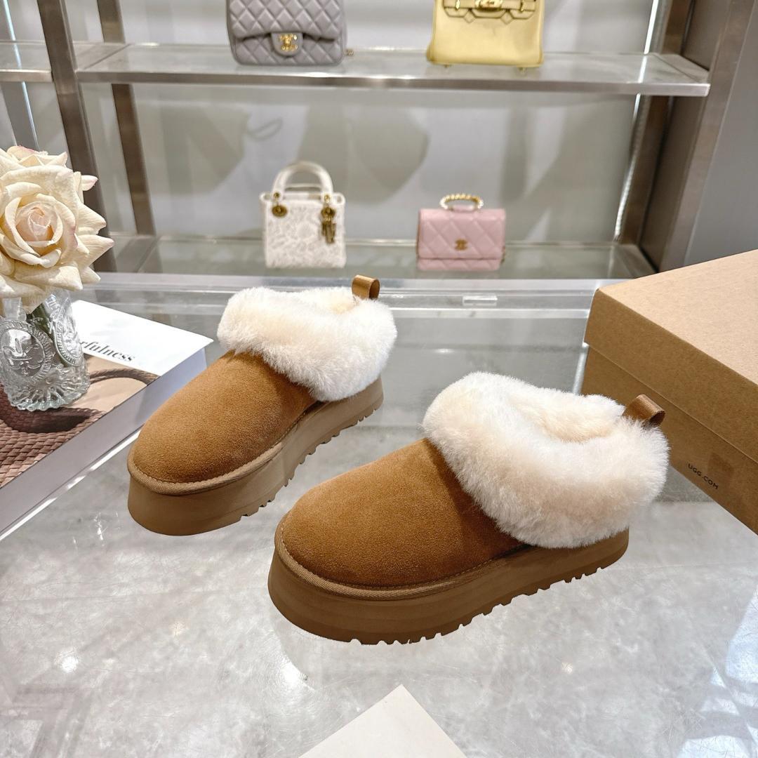 セール！UGG ブラウン ムートンブーツ 厚底