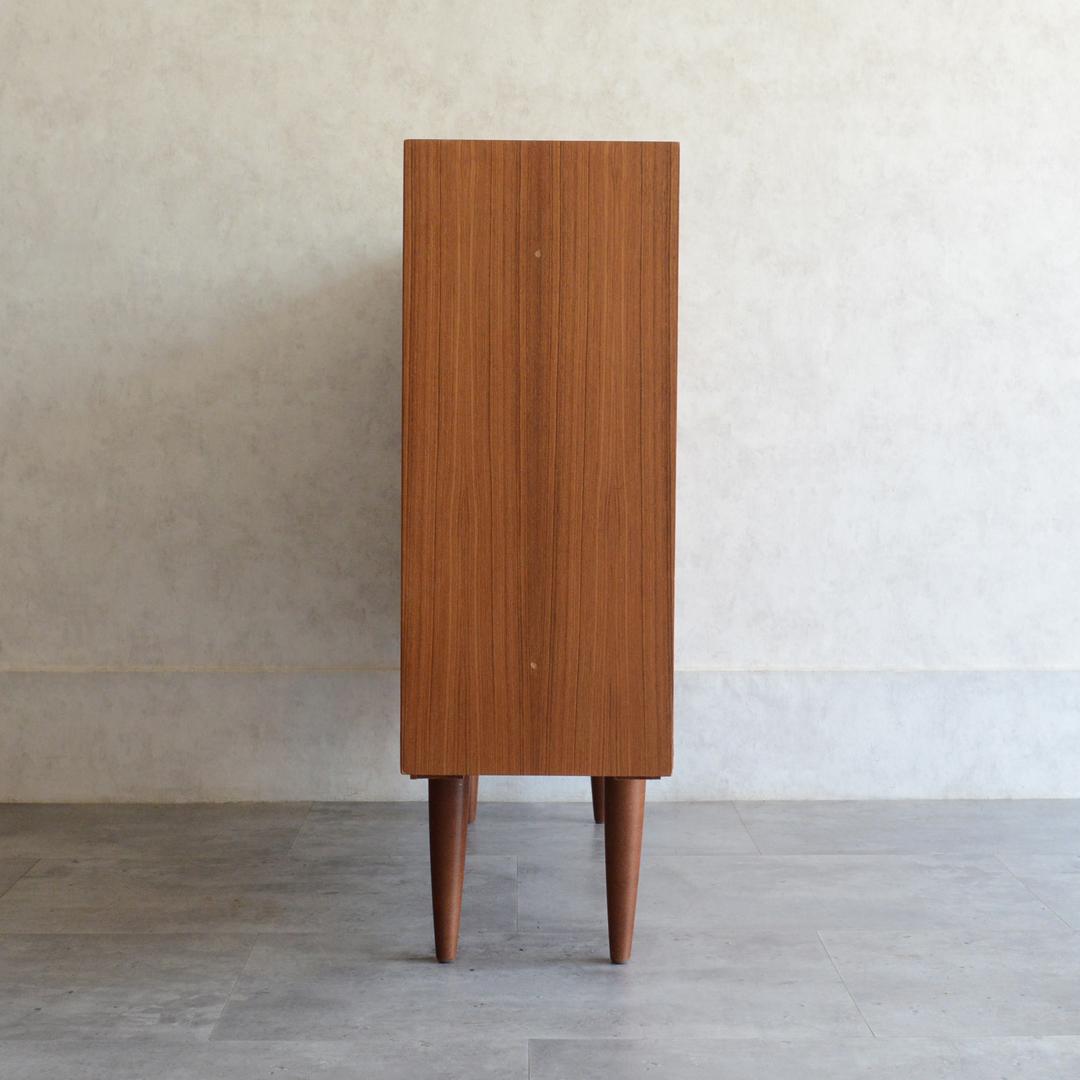 デンマーク 北欧ヴィンテージ チーク ブックシェルフ 飾り棚 オープンシェルフ