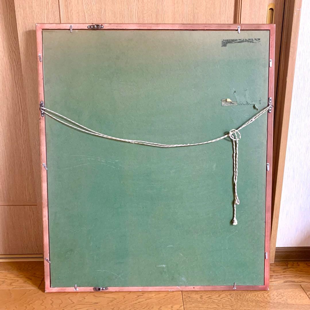 F20額縁付 油絵 絵画