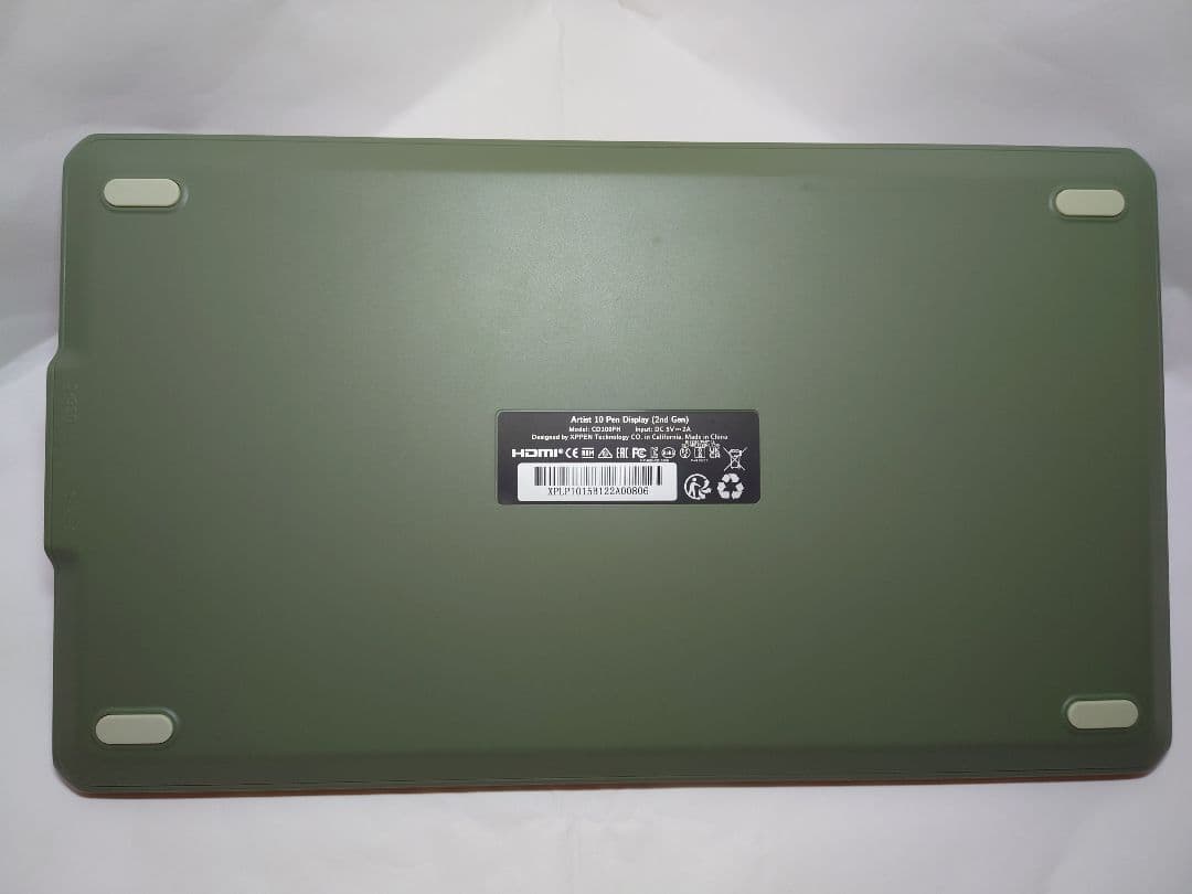 XP-PEN Artist10 2nd Gen ＋ 別売のUSB-Cケーブル