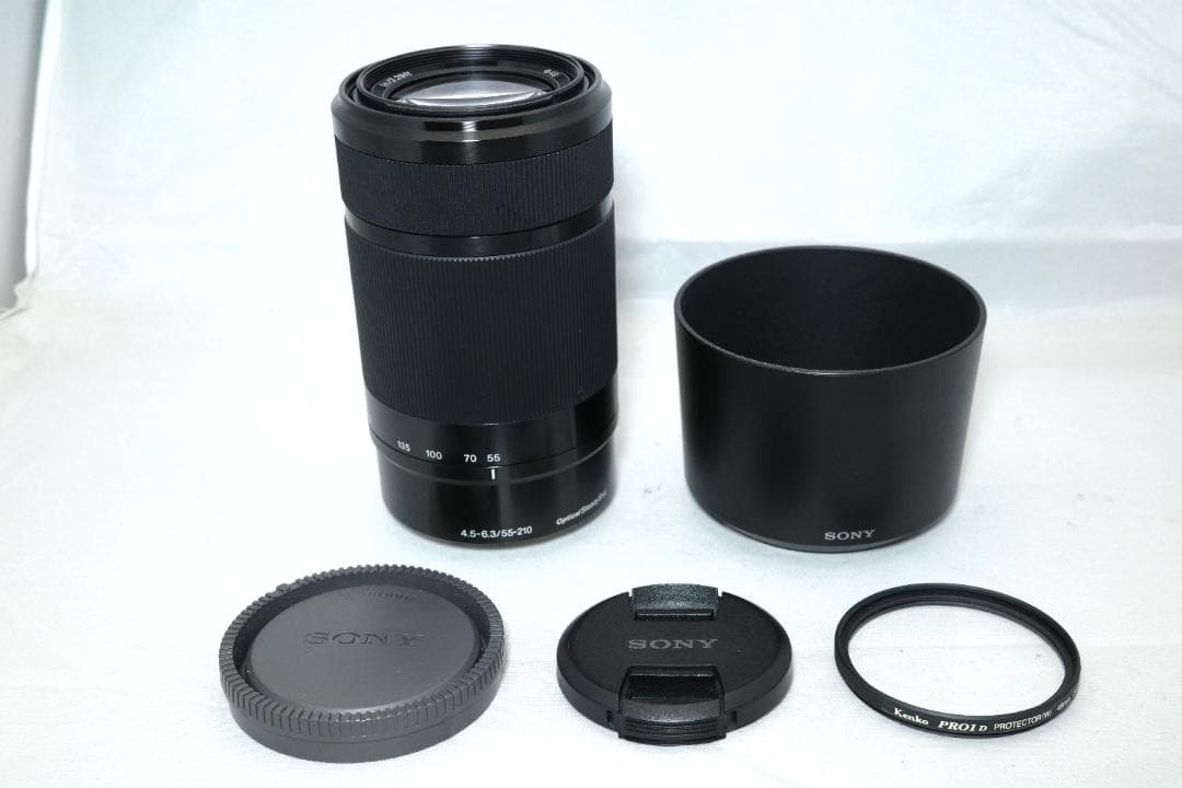 【美品】SONY E 55-210mm F4.5-6.3 OSS ブラック