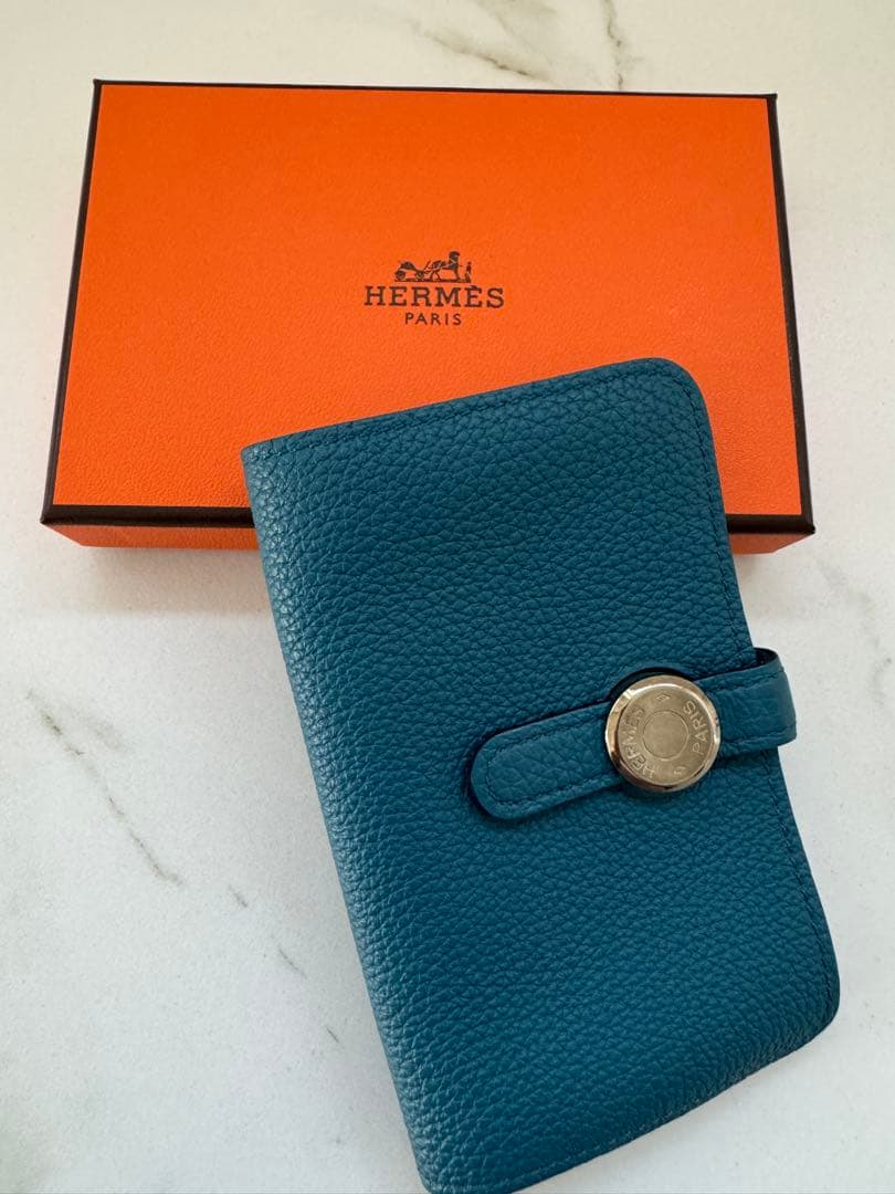 HERMES ドゴン キーケース コバルト 超美品 箱付き
