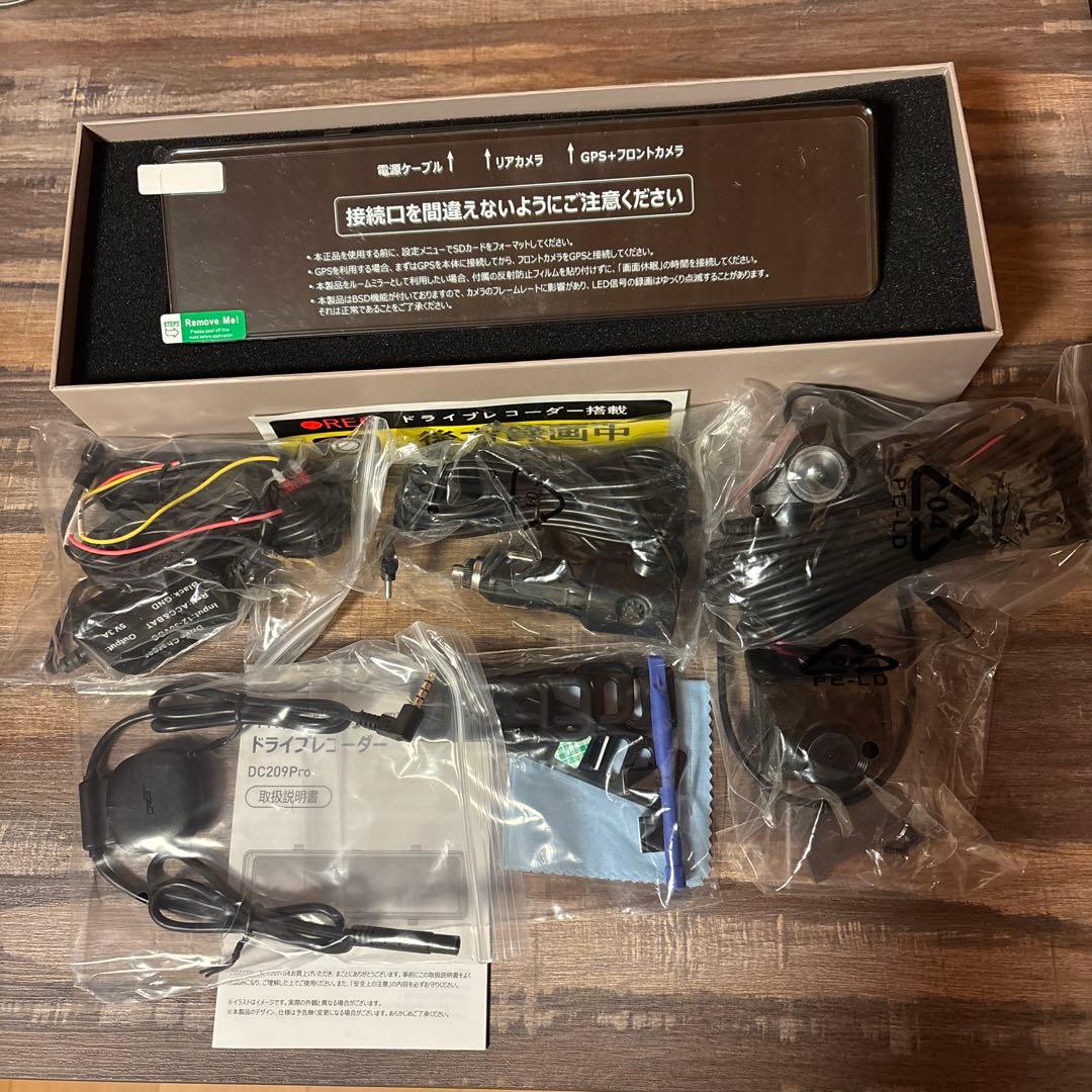 ☆早い者勝ち！！DC209Pro 4Kミラー型ドライブレコーダー