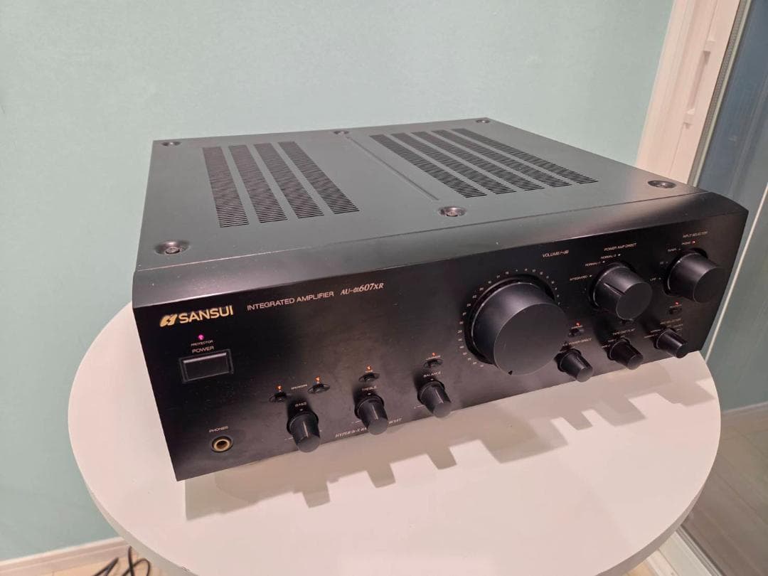 【動作確認済】SANSUI AU-607XR ブラック