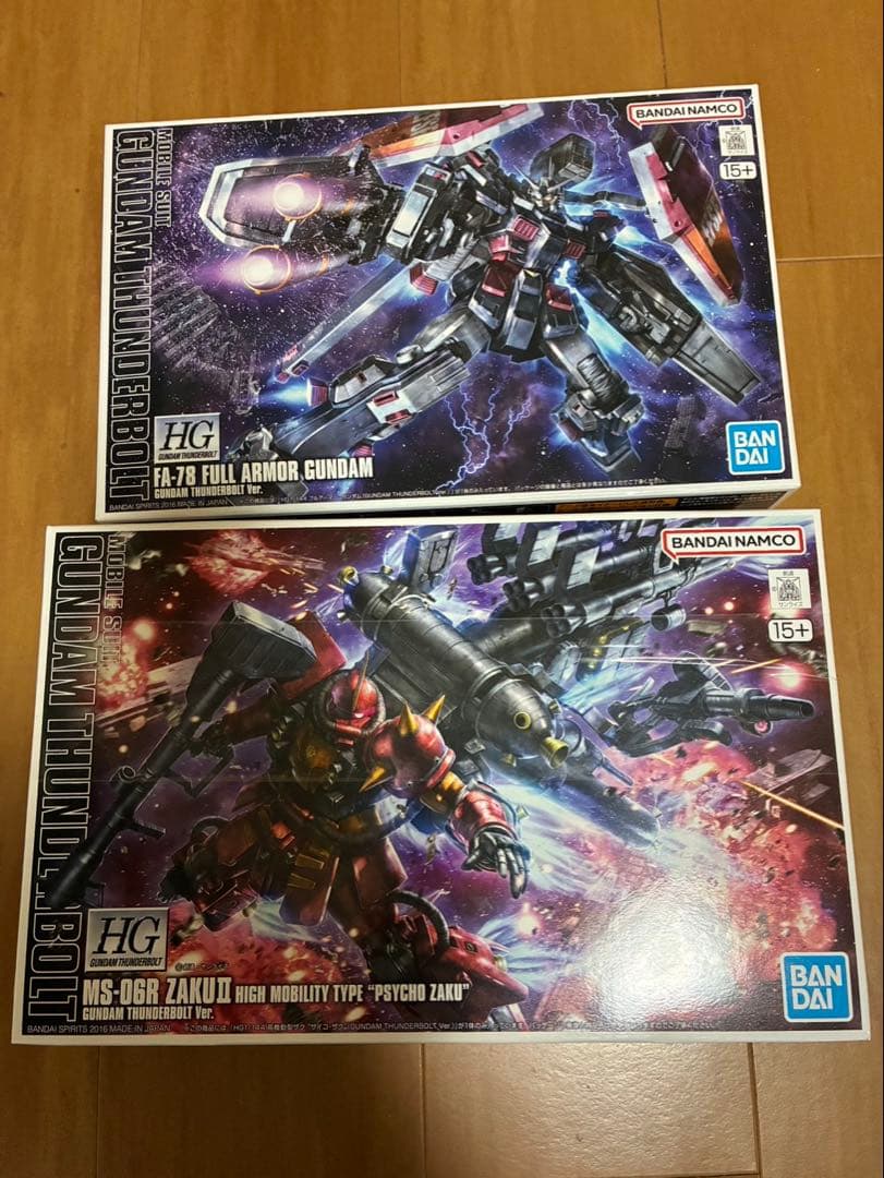 HG フルアーマーガンダム サイコザク セット