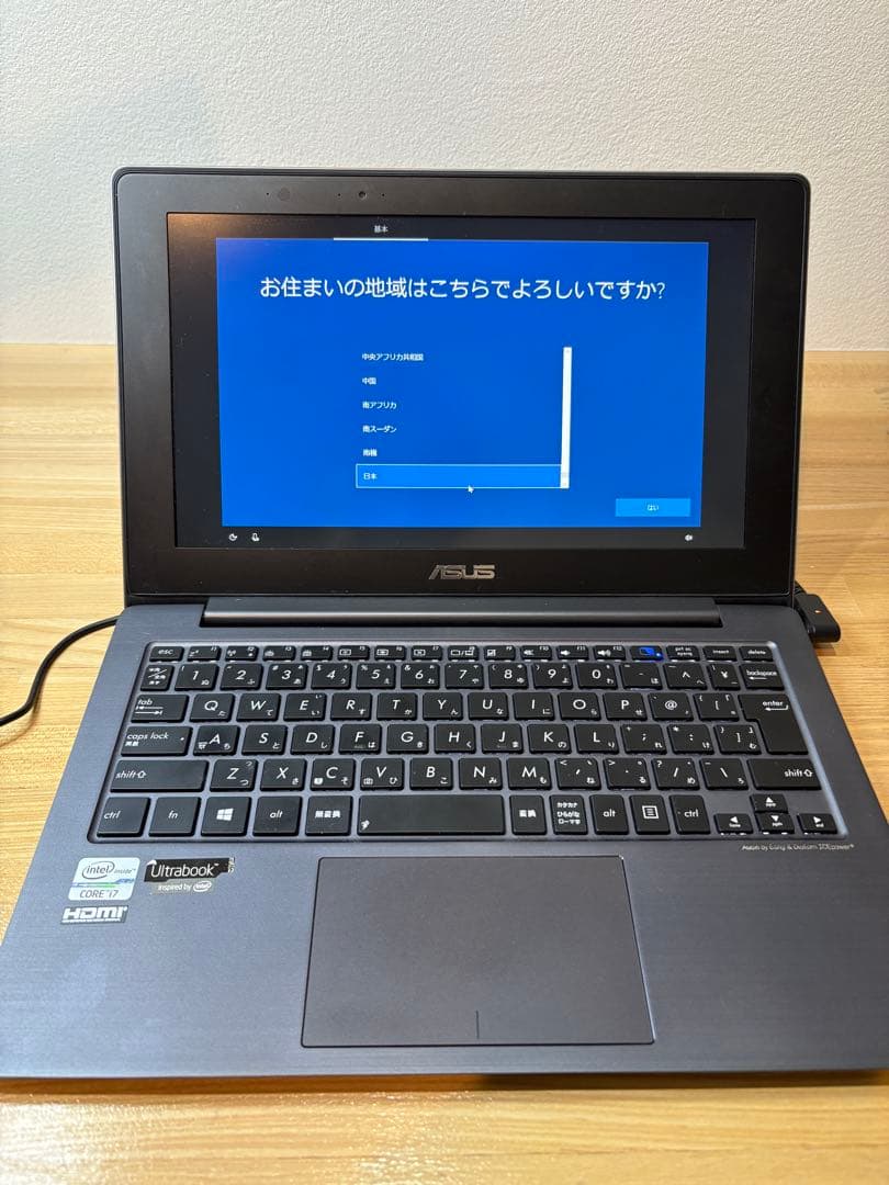 ASUS TAICHI21 Windows 10 ノートP C