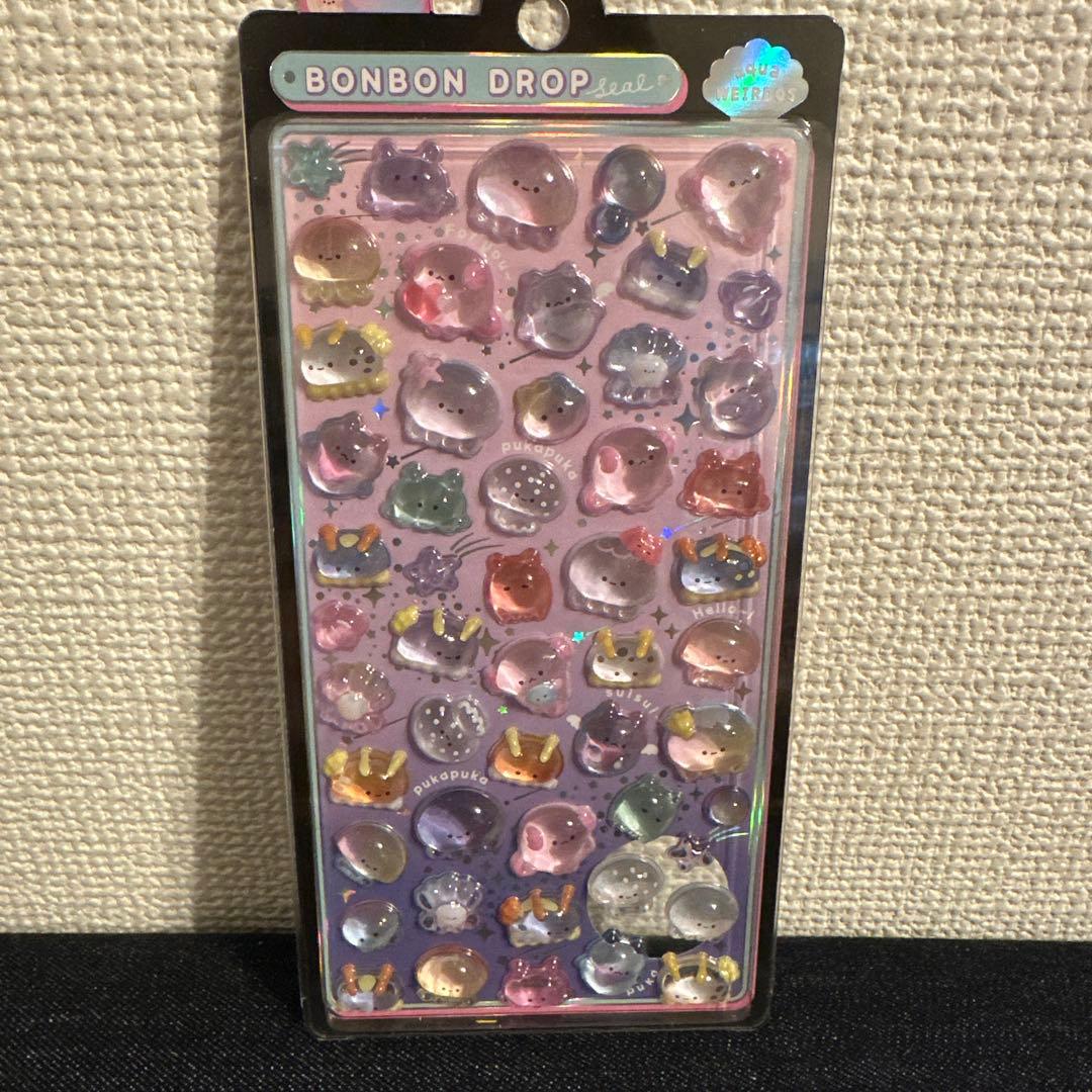水族館限定　ボンボンドロップシール　正規品